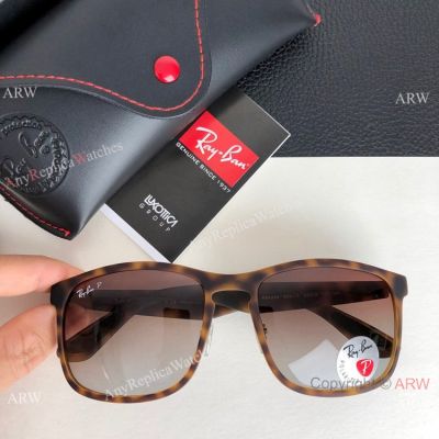 Replica Ray Ban Brown Polarized Sunglasses - High Quality